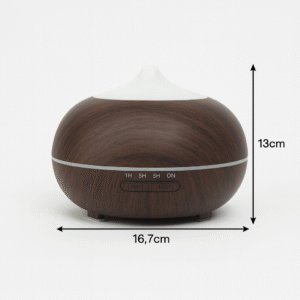 Nawilżacz Powietrza RUHHY 4w1 – Ultradźwiękowy Dyfuzor, Jonizator i Lampka LED