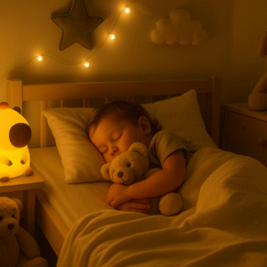 Lampka nocna led Kapibara dla dzieci – dotykowa, USB